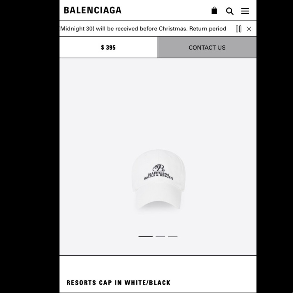 NWT Balenciaga hat